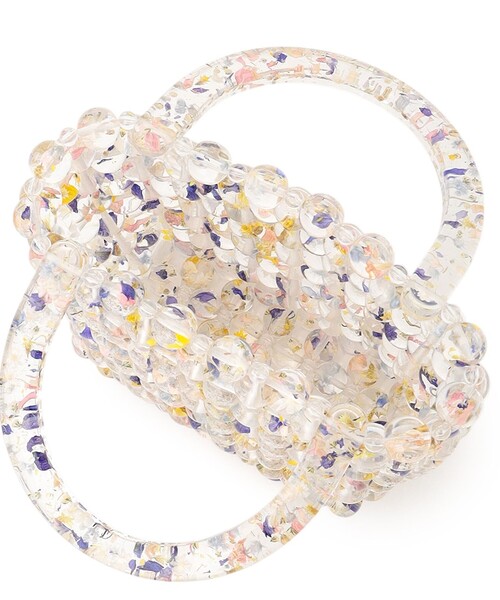 ANEVER（アンエバー）の「【DAHLIA】ビーズニッティング バッグ（ハンドバッグ・レディース・ホワイト系・F）」の11枚目の写真