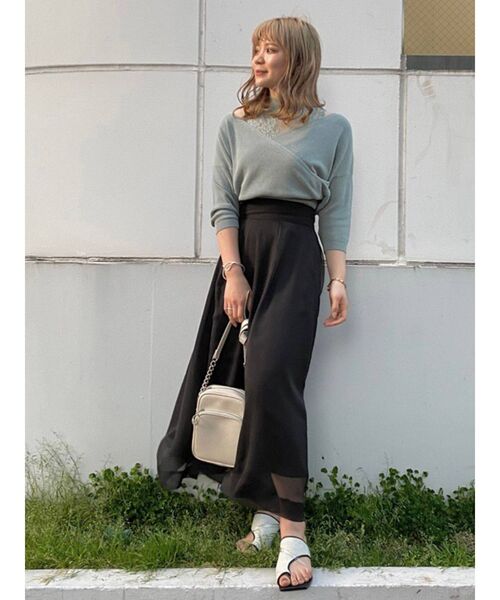 MURUA（ムルーア）の「ミニスクエアバッグ（ハンドバッグ・レディース・ブラック/シルバー/アイボリー/その他・FREE）」の13枚目の写真