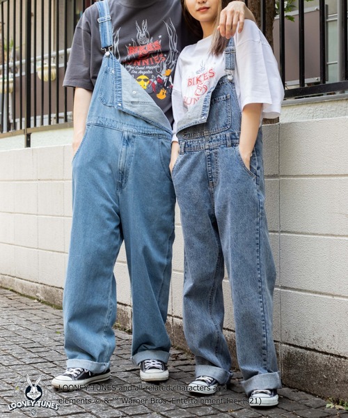 Disney（ディズニー）の「∴WEGO/別注 LOONEY TUNES プリントビックシルエット5分袖Tシャツ（Tシャツ/カットソー・メンズ・ホワイト/イエロー/ホワイト系その他/スミクロ・MEDIUM/LARGE）」の21枚目の写真