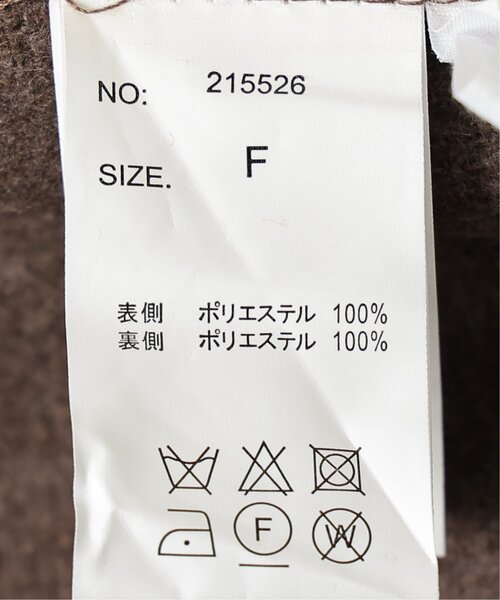 frames RAY CASSIN(フレームスレイカズン)の「ボンディングチェックオーバーチェスターコート(その他アウター・レディース・ベージュ/モカ・FREE)」の22枚目の写真