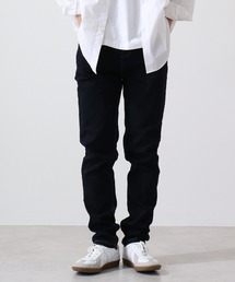 ストレッチデニムパンツ テーパード ニットデニム