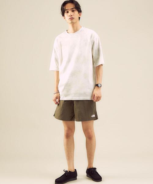 green label relaxing（グリーンレーベルリラクシング）の「SC フォギー タイダイ クルーネック 半袖 Tシャツ カットソー（Tシャツ/カットソー・メンズ・ホワイト/グレー/ナチュラル・SMALL/MEDIUM/LARGE/X-LARGE）」の9枚目の写真