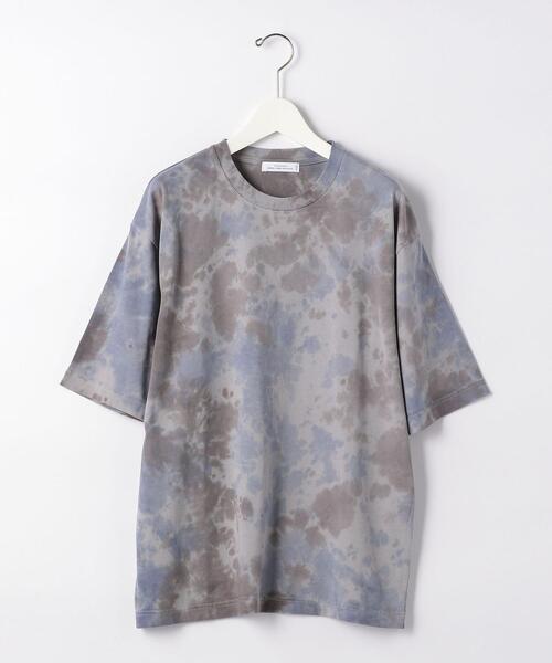 green label relaxing（グリーンレーベルリラクシング）の「SC フォギー タイダイ クルーネック 半袖 Tシャツ カットソー（Tシャツ/カットソー・メンズ・ホワイト/グレー/ナチュラル・SMALL/MEDIUM/LARGE/X-LARGE）」の18枚目の写真