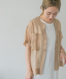 ITEMS URBANRESEARCH | チャイナボタンパイピングシャツ(シャツ/ブラウス)