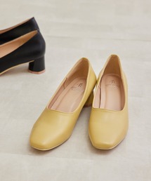 ROPE' PICNIC | スクエアトゥペイントヒールパンプス(パンプス)