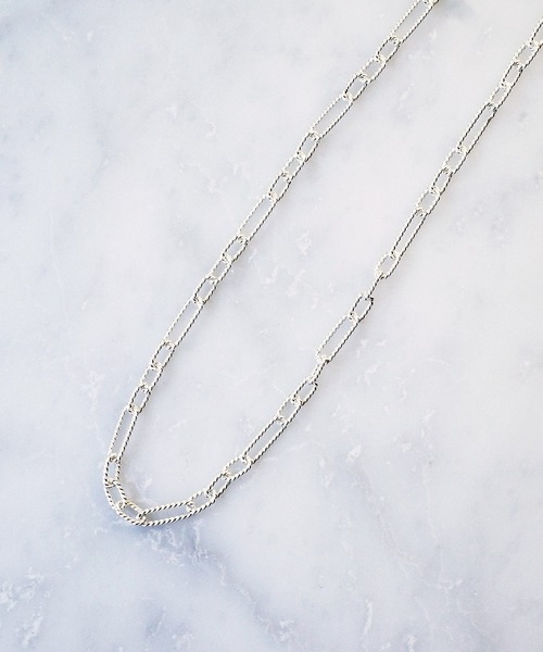 ISOLATION（アイソレーション）の「【ISOLATION / アイソレーション】silver925 Figaro Chain Necklace / フィガロチェーンネックレス（ネックレス・レディース・シルバー・40cm）」の6枚目の写真