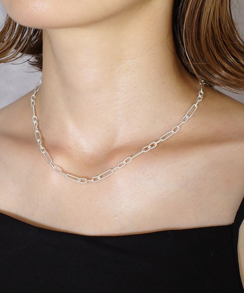 ISOLATION（アイソレーション）の「【ISOLATION / アイソレーション】silver925 Figaro Chain Necklace / フィガロチェーンネックレス（ネックレス・レディース・シルバー・40cm）」の14枚目の写真
