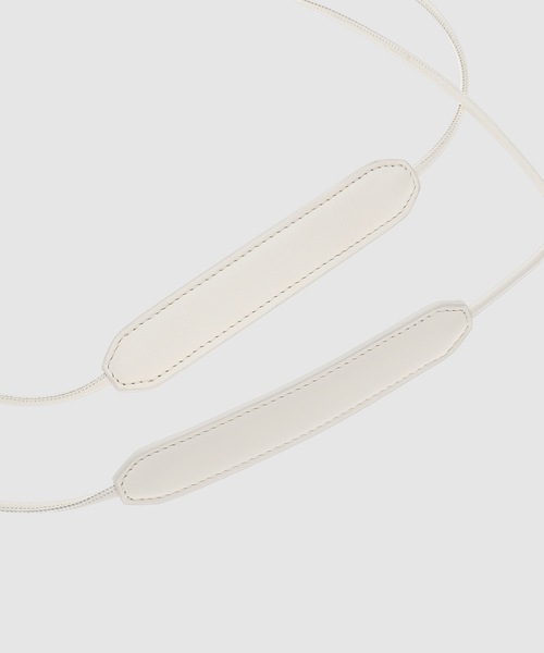 [新品]OAMC カラビナ ストラップ 白 ホワイト jil sander 新品]OAMC カラビナ ストラップ 白 ホワイト jil sander 新品