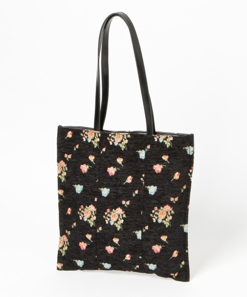 LOWRYS FARM（ローリーズファーム）の「ジャガードトートバッグ　958288（トートバッグ・レディース・アイボリー/ブラック/チャコールグレー・FREE）」の16枚目の写真