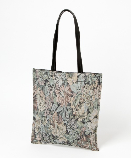 LOWRYS FARM（ローリーズファーム）の「ジャガードトートバッグ　958288（トートバッグ・レディース・アイボリー/ブラック/チャコールグレー・FREE）」の10枚目の写真