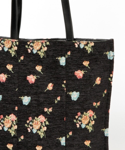 LOWRYS FARM（ローリーズファーム）の「ジャガードトートバッグ　958288（トートバッグ・レディース・アイボリー/ブラック/チャコールグレー・FREE）」の14枚目の写真
