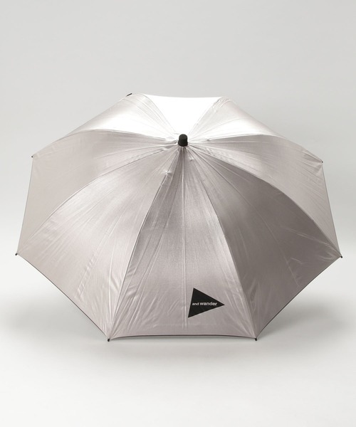 and wander（アンドワンダー）の「andwander/アンドワンダー　andwander EuroSCHIRM umbrella UVカット アンブレラ/傘（長傘・レディース・シルバー・FREE）」の2枚目の写真