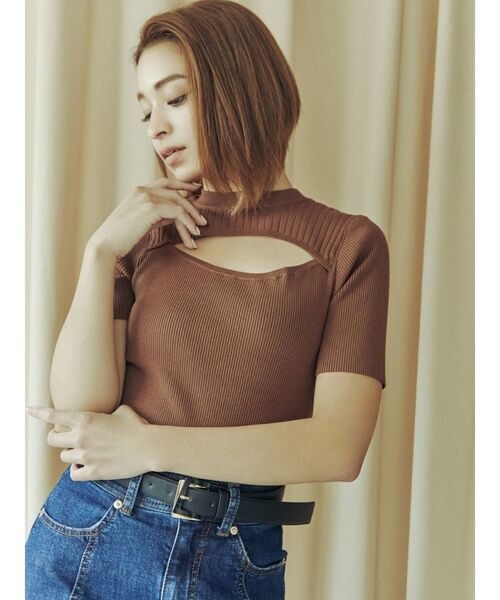 RESEXXY（リゼクシー）の「デザインバックルベルト（ベルト・レディース・ホワイト/ベージュ/ブラック・FREE）」の6枚目の写真