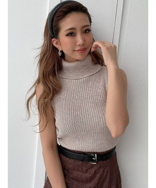 RESEXXY（リゼクシー）の「デザインバックルベルト（ベルト・レディース・ホワイト/ベージュ/ブラック・FREE）」の9枚目の写真