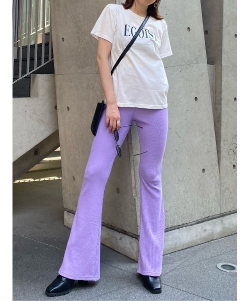 EGOIST(エゴイスト)の「EGOISTロゴTシャツ(Tシャツ/カットソー・レディース・ホワイト/ブラック/シルバー・FREE)」の9枚目の写真