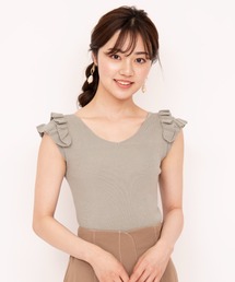 WILLSELECTION | ティアードミニフリルニット(ニット/セーター)