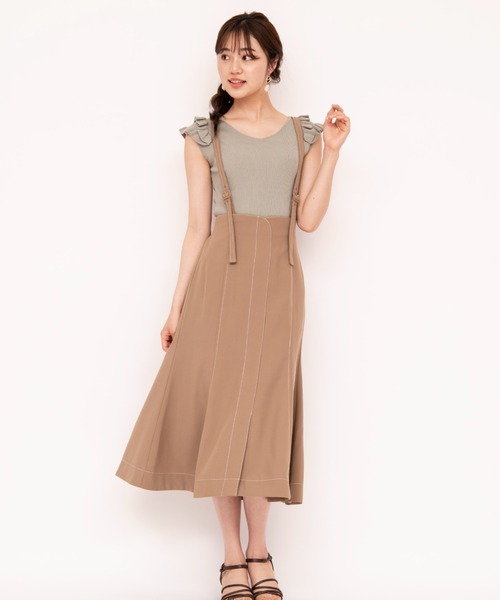 WILLSELECTION(ウィルセレクション)の「ティアードミニフリルニット(ニット/セーター・レディース・ベージュ/ピンク/ミント・MEDIUM)」の17枚目の写真