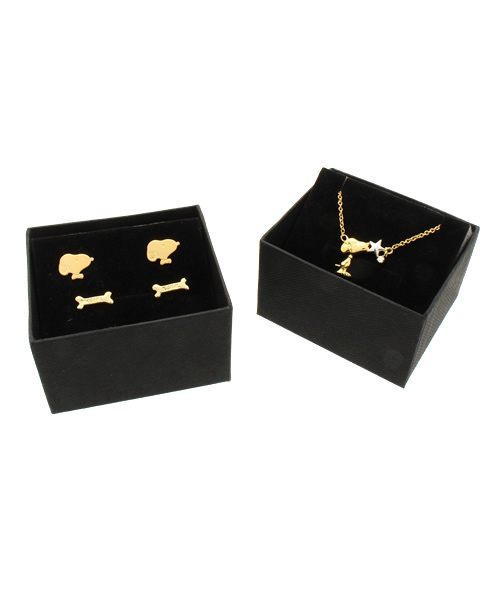 与奪の首飾り2枚【海外レリーフ色比較2枚セット❗️】 X-girl（エックスガール）の「【スヌーピー】 SNOOPY EARRING