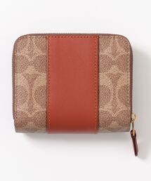 オレンジ柄☆【COACH】シグネチャーキャンバスジップウォレット COACH（コーチ）の「【日本限定】ビルフォールド ウォレット