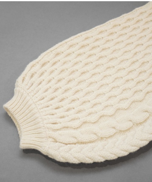 flower（フラワー）の「スウィートアランカーディガン（カーディガン/ボレロ・レディース・ブラウン/アイボリー・FREE）」の21枚目の写真