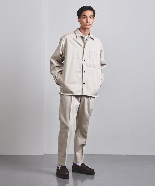 UNITED ARROWS（ユナイテッドアローズ）の「＜UNITED ARROWS＞ ノーフェイド デニム オーバーシャツ（その他アウター・メンズ・ネイビー/ベージュ・S/M/L）」の18枚目の写真