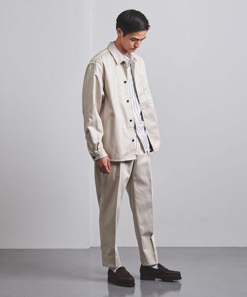 UNITED ARROWS（ユナイテッドアローズ）の「＜UNITED ARROWS＞ ノーフェイド デニム オーバーシャツ（その他アウター・メンズ・ネイビー/ベージュ・S/M/L）」の20枚目の写真