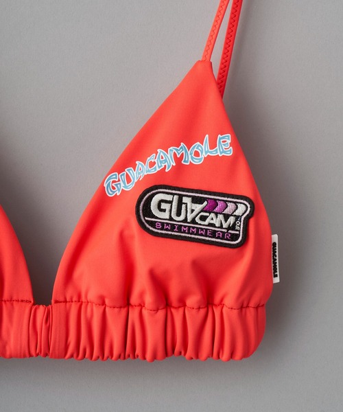 GUACAMOLE(ガカモレ)の「4D recycled textured traiangle bikini(水着・レディース・ホワイト/イエロー/ライトグレー/レッド・M)」の21枚目の写真