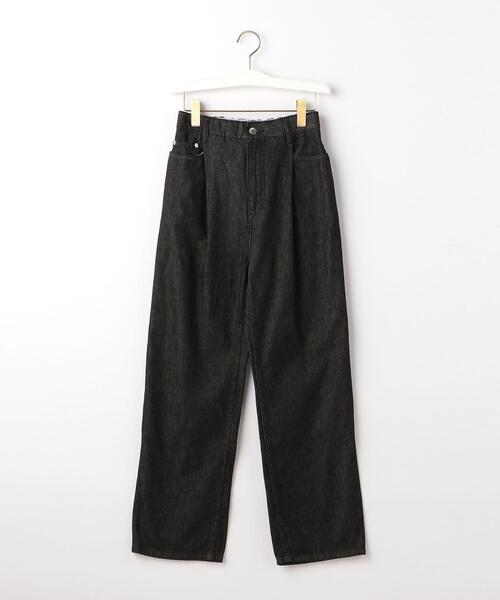 BRACTMENT（ブラクトメント）の「＜BRACTMENT(ブラクトメント)＞ プレストタック デニム（デニムパンツ・レディース・ブラック/ネイビー・38/36）」の5枚目の写真
