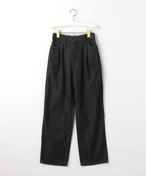 BRACTMENT（ブラクトメント）の「＜BRACTMENT(ブラクトメント)＞ プレストタック デニム（デニムパンツ・レディース・ブラック/ネイビー・38/36）」の9枚目の写真