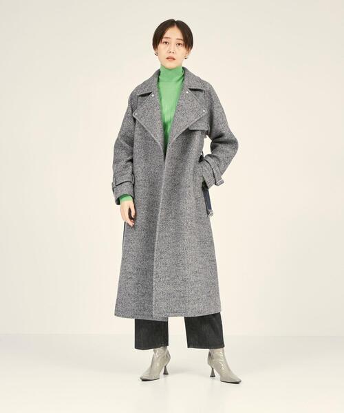 BRACTMENT（ブラクトメント）の「＜BRACTMENT(ブラクトメント)＞ プレストタック デニム（デニムパンツ・レディース・ネイビー/ブラック・38/36）」の19枚目の写真