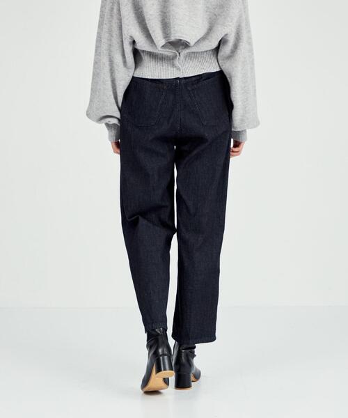 BRACTMENT（ブラクトメント）の「＜BRACTMENT(ブラクトメント)＞ プレストタック デニム（デニムパンツ・レディース・ネイビー/ブラック・38/36）」の20枚目の写真