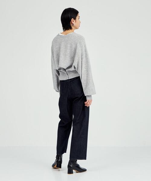 BRACTMENT（ブラクトメント）の「＜BRACTMENT(ブラクトメント)＞ プレストタック デニム（デニムパンツ・レディース・ブラック/ネイビー・38/36）」の20枚目の写真