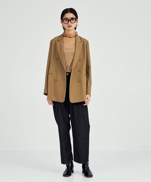 BRACTMENT（ブラクトメント）の「＜BRACTMENT(ブラクトメント)＞ プレストタック デニム（デニムパンツ・レディース・ブラック/ネイビー・38/36）」の17枚目の写真