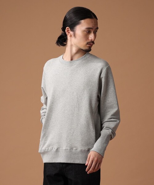 BASECONTROL（ベースコントロール）の「◆【S～3Lサイズ展開】多機能裏毛 クルースウェット（スウェット・メンズ・ブラック/ネイビー/グレー・01/02/03/04/05）」の11枚目の写真