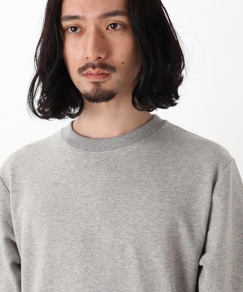 BASECONTROL（ベースコントロール）の「◆【S～3Lサイズ展開】多機能裏毛 クルースウェット（スウェット・メンズ・ブラック/ネイビー/グレー・01/02/03/04/05）」の8枚目の写真