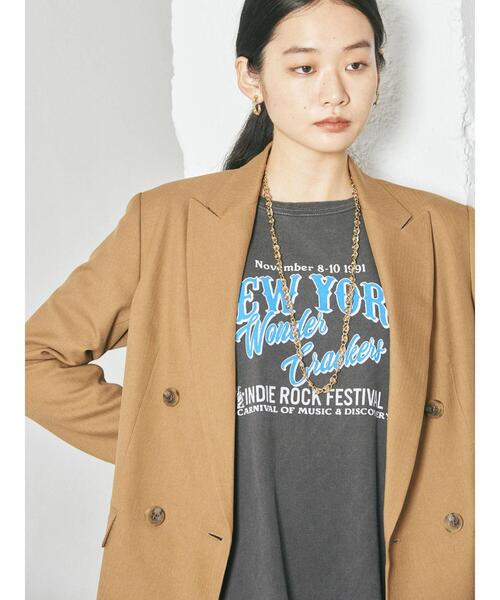 GARAGE OF GOOD CLOTHING(ガレージオブグッドクロージング)の「ダブルジャケット2*(ブルゾン・レディース・キャメル・FREE)」の4枚目の写真