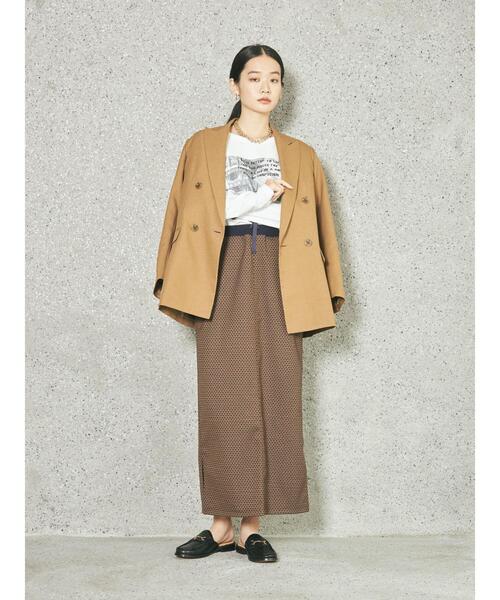 GARAGE OF GOOD CLOTHING(ガレージオブグッドクロージング)の「ダブルジャケット2*(ブルゾン・レディース・キャメル・FREE)」の10枚目の写真