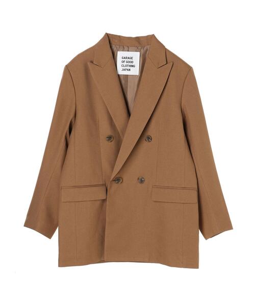 GARAGE OF GOOD CLOTHING(ガレージオブグッドクロージング)の「ダブルジャケット2*(ブルゾン・レディース・キャメル・FREE)」の21枚目の写真
