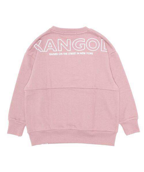 KANGOL(カンゴール)の「【KANGOL/カンゴール】KANGOL KIDS 裏毛クルートレーナー(スウェット・キッズ・ベージュ/ブラウン/グレー・130/140/150/160)」の5枚目の写真