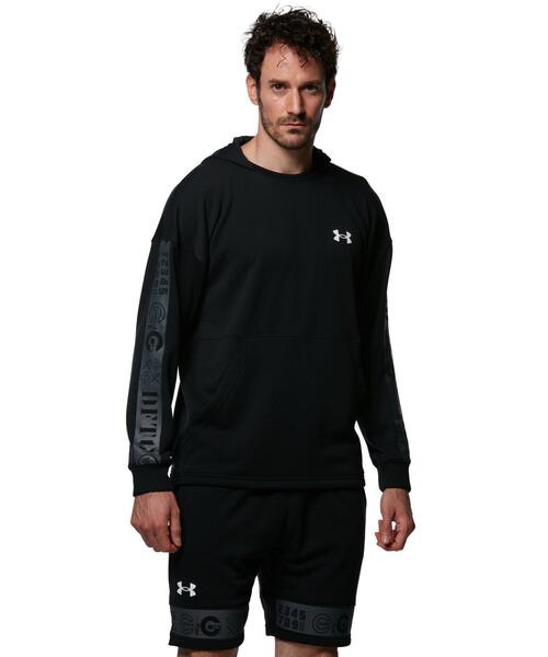 UNDER ARMOUR（アンダーアーマー）の「UAストーム スウェット フーディー（ベースボール/メンズ）（その他アウター・メンズ・カーキ/ネイビー/ブラック・XL/M/XXL/L/S/3XL）」の2枚目の写真