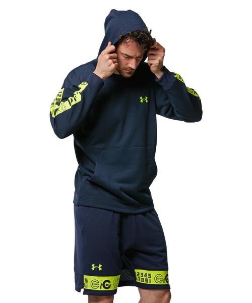 UNDER ARMOUR（アンダーアーマー）の「UAストーム スウェット フーディー（ベースボール/メンズ）（その他アウター・メンズ・カーキ/ネイビー/ブラック・XL/M/XXL/L/S/3XL）」の21枚目の写真