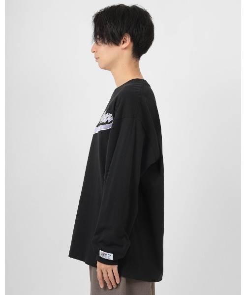 VISION STREET WEAR（ヴィジョンストリートウェア）の「【VISION STREET  WEAR/ヴィジョンストリートウェア】サテンワッペンロゴ 刺繍　長袖Tシャツ（Tシャツ/カットソー・メンズ・ホワイト/マルチ/マスタード/ブラック・M/XL/L）」の16枚目の写真