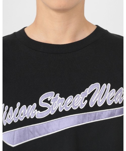 VISION STREET WEAR（ヴィジョンストリートウェア）の「【VISION STREET  WEAR/ヴィジョンストリートウェア】サテンワッペンロゴ 刺繍　長袖Tシャツ（Tシャツ/カットソー・メンズ・ホワイト/マルチ/マスタード/ブラック・M/XL/L）」の18枚目の写真