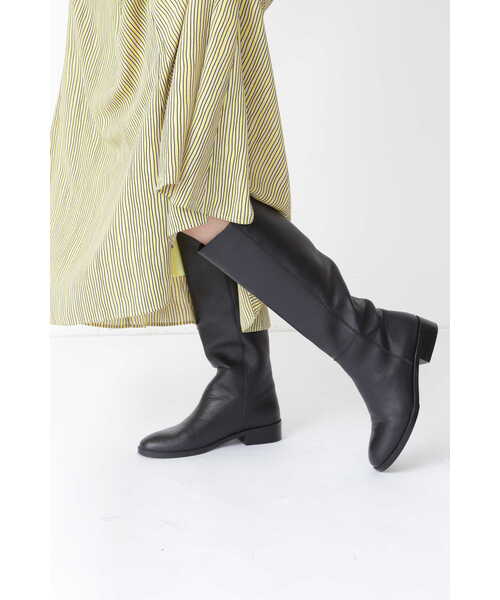 human woman（ヒューマンウーマン）の「◆VELETTO　ロングブーツ（ブーツ・レディース・ブラック・23.5cm/23.0cm）」の9枚目の写真