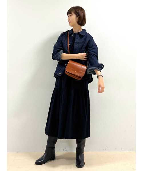 human woman（ヒューマンウーマン）の「◆VELETTO　ロングブーツ（ブーツ・レディース・ブラック・23.5cm/23.0cm）」の21枚目の写真