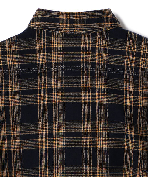 schott（ショット）の「【直営限定】Schott/ショット/LS PLAID WORK SHIRT/プレイドワークシャツ（シャツ/ブラウス・メンズ・ブラック/レッド/ネイビー・MEDIUM/XX-LARGE/LARGE/X-LARGE）」の6枚目の写真