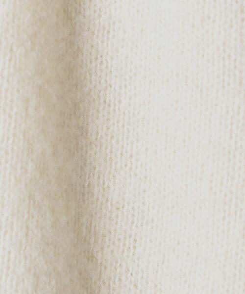 BEAUTY&YOUTH UNITED ARROWS（ビューティーアンドユースユナイテッドアローズ）の「BY ポロニットプルオーバー（ニット/セーター・レディース・ブラック/パープル/オフホワイト・FREE）」の12枚目の写真