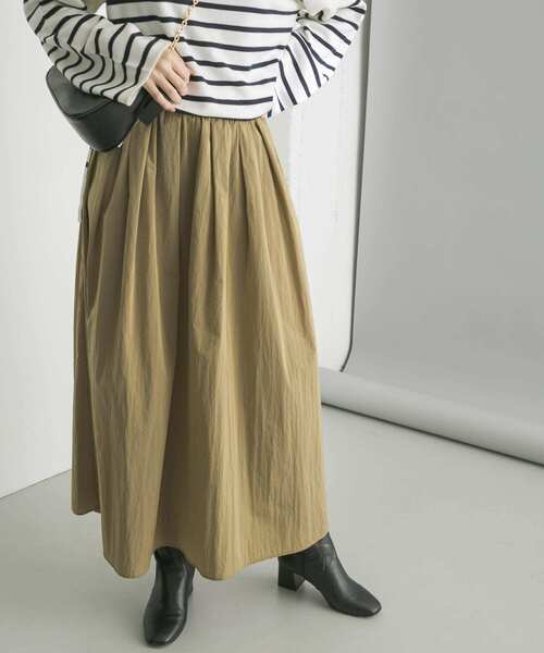 URBAN RESEARCH（アーバンリサーチ）の「ギャザーボリュームスカート（スカート・レディース・ブルー系その他/イエロー系その他/ベージュ・FREE）」の15枚目の写真