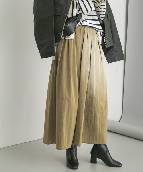 URBAN RESEARCH（アーバンリサーチ）の「ギャザーボリュームスカート（スカート・レディース・ブルー系その他/イエロー系その他/ベージュ・FREE）」の19枚目の写真