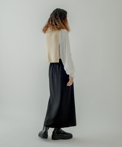 mystic（ミスティック）の「タートルベスト（ベスト・レディース・ブラック/アイボリー・FREE）」の5枚目の写真